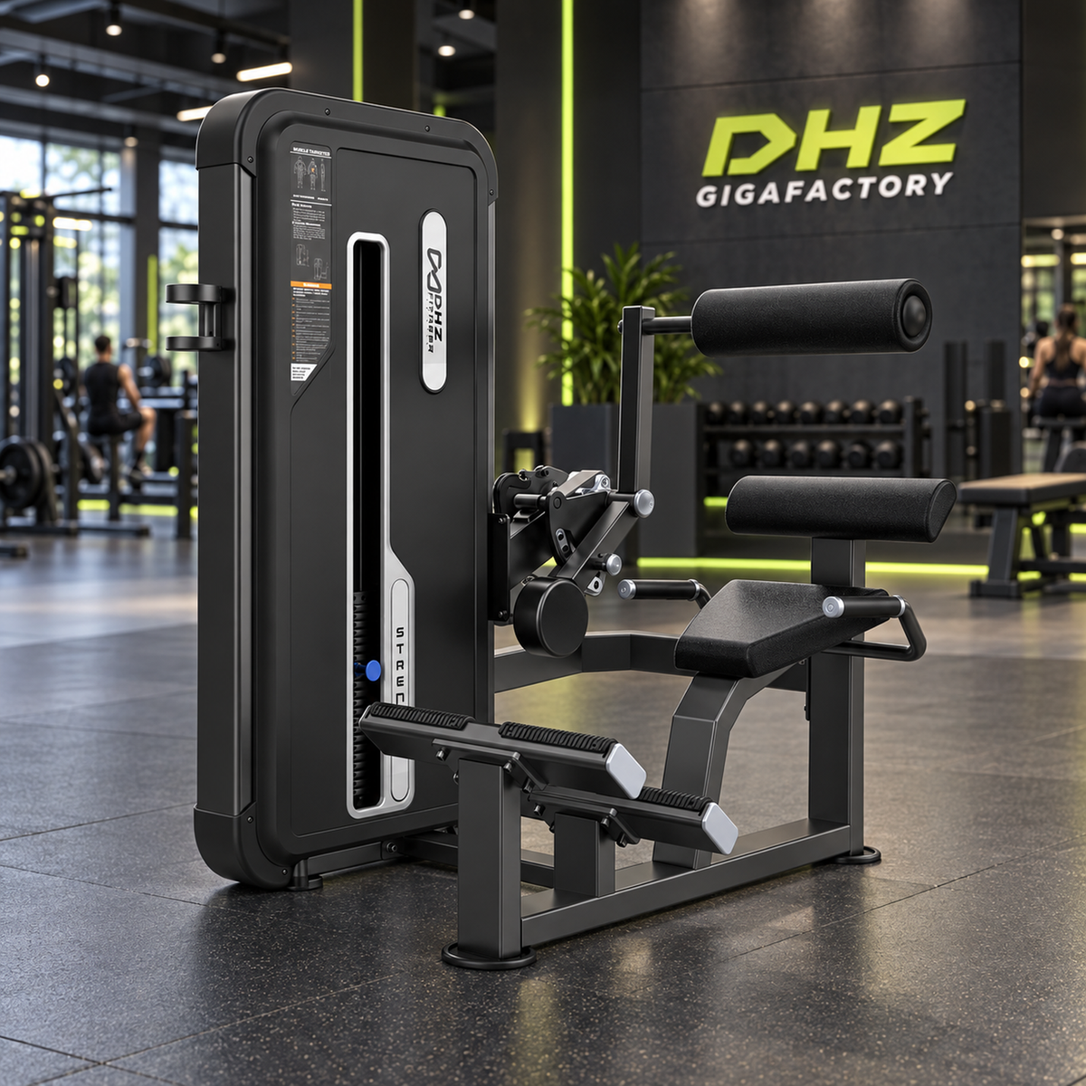 DHZ U3031A Back Extension im DHZ Gigafactory Fitnessstudio