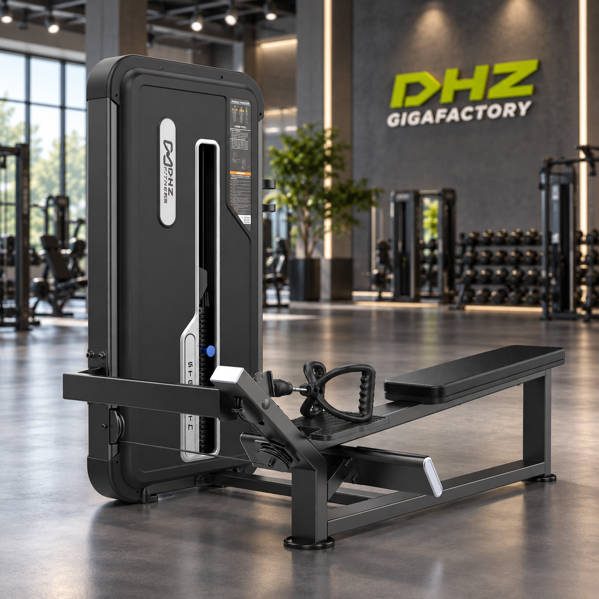 DHZ U3033A Long Pull im DHZ Gigafactory Fitnessstudio