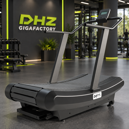 DHZ A7000 Noble Slat Treadmill im DHZ Gigafactory Fitnessstudio
