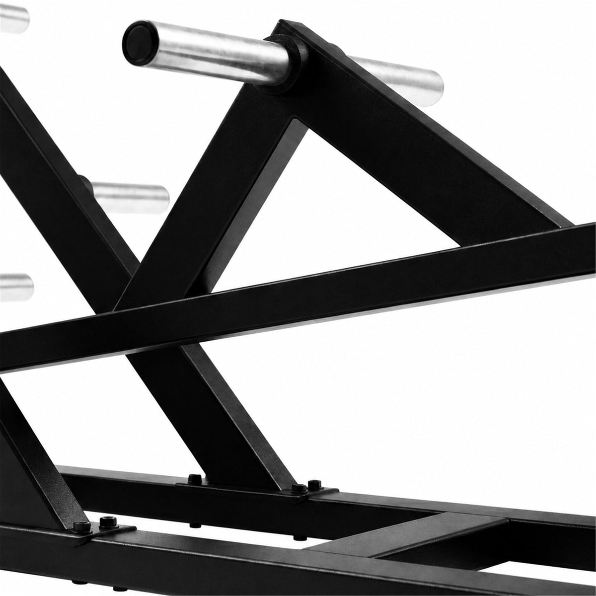 DHZ A617 Standing T-Bar Row – Detailansicht der robusten Studiokonstruktion – Fitnessstudio, Krafttraining und kommerzieller Studioeinsatz
