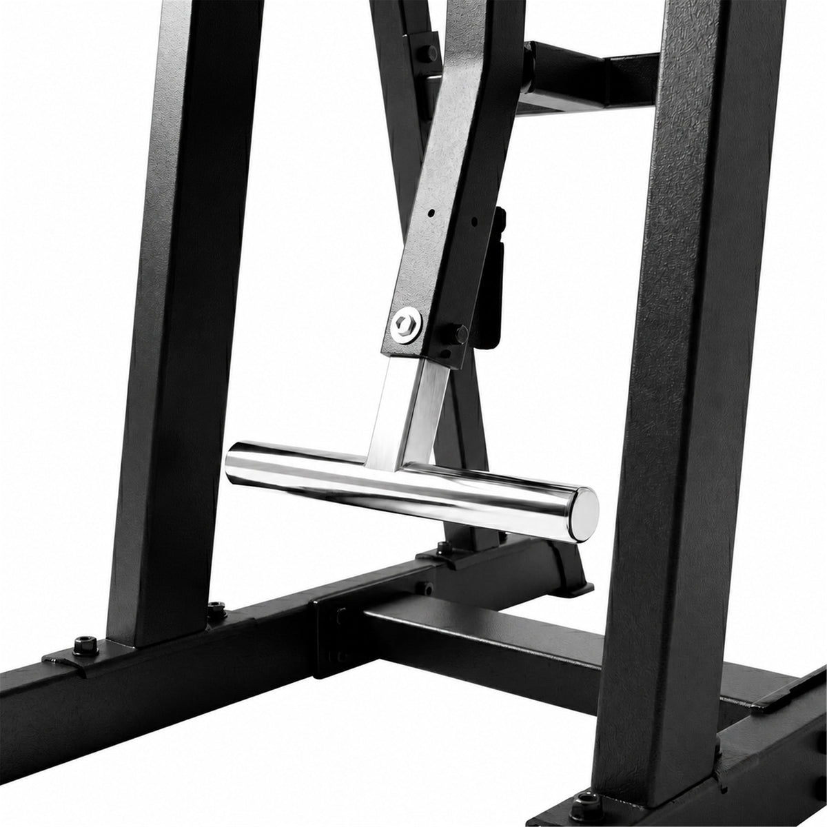 DHZ A623 V-Crunch Abdominal Trainer – Detailansicht der robusten Studiokonstruktion – Fitnessstudio, Krafttraining und kommerzieller Studioeinsatz