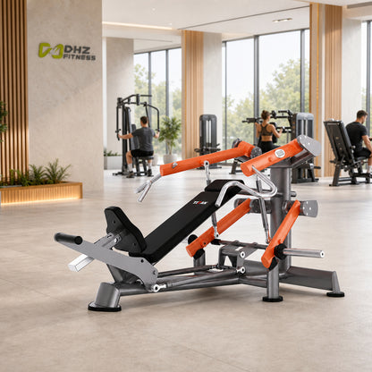 DHZ TITAN Extreme T910 Super Incline Chest Press – Schrägbank Brustpresse für obere Brust – super incline chest press obere brust premium ambiente hell