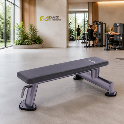 DHZ TITAN Extreme T928 Flat Bench – Professionelle Flachbank – flat bench professionelle flachbank premium ambiente hell