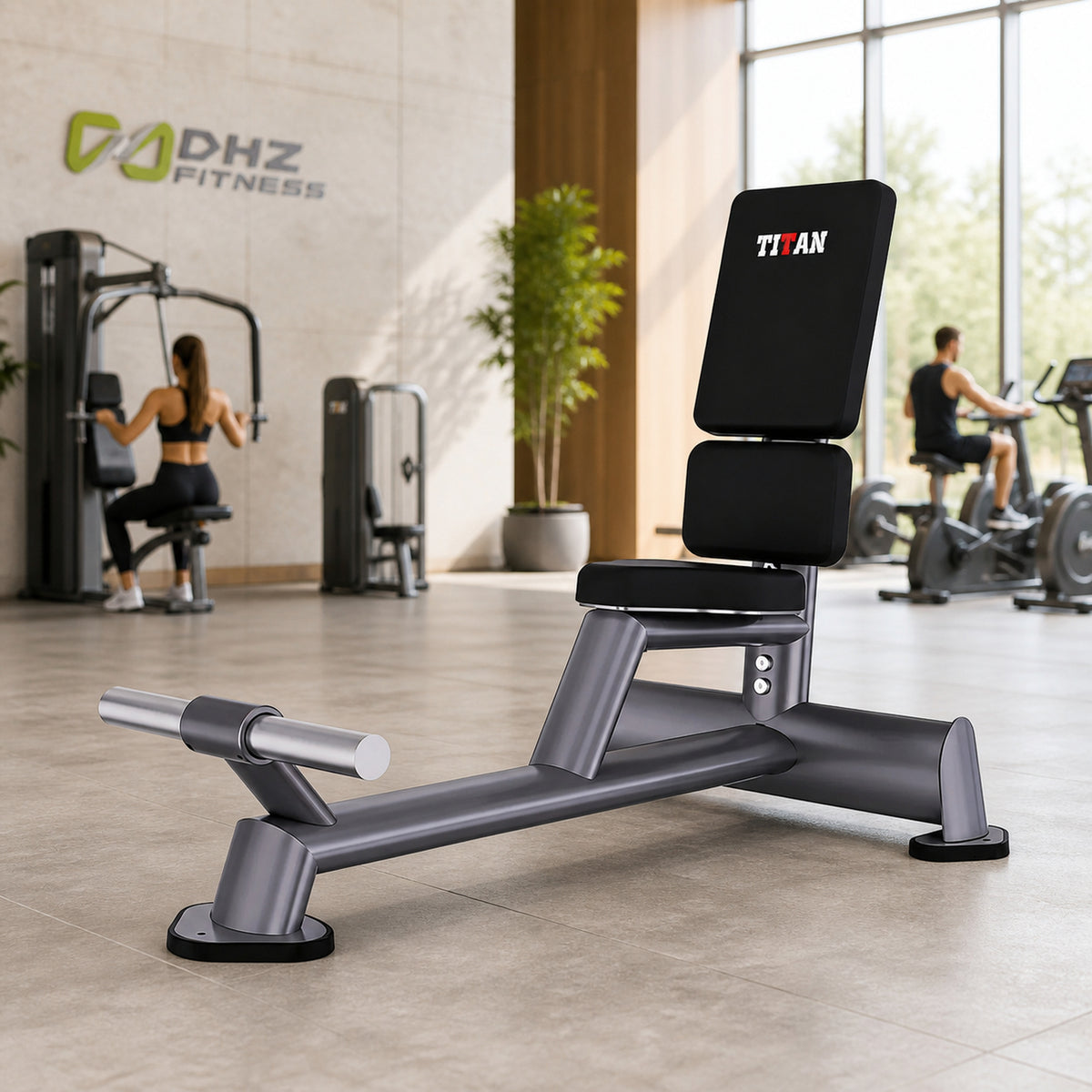 DHZ TITAN Extreme T930 Multi-Purpose Bench – Sitzbank – multi purpose bench trainingsbank premium ambiente hell