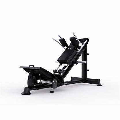 DHZ TITAN Extreme T939 Super Hack Slide – Professionelle Hack Squat Maschine für effektives Beintraining – super hack slide obsidian black hauptansicht