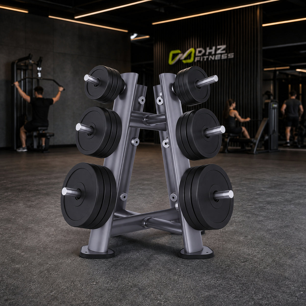 DHZ TITAN Extreme T945 Deluxe Weight Tree – Professioneller Scheibenständer – deluxe weight tree performance ambiente urban