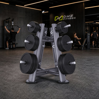 DHZ TITAN Extreme T945 Deluxe Weight Tree – Professioneller Scheibenständer – deluxe weight tree performance ambiente urban
