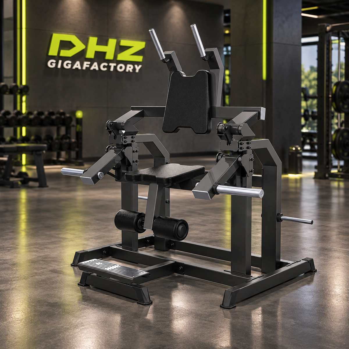 DHZ D604 Abdominal Crunch im DHZ Gigafactory Fitnessstudio