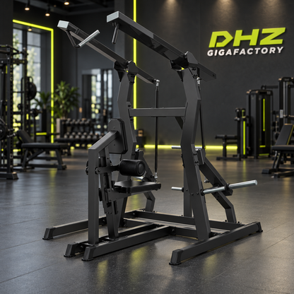 DHZ D606 High Row im DHZ Gigafactory Fitnessstudio