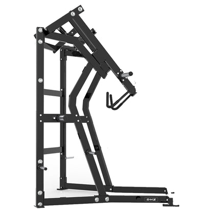 DHZ P-FORCE PM2028 Ground Base Jammer – Plate Loaded Ground Base Jammer – schwarze Polster, Produktansicht 07