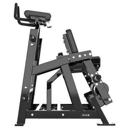 DHZ P-FORCE PM2031 Iso-Lateral Kneeling Leg Curl – Plate Loaded Iso-Lateraler kniender Beinbeuger – schwarze Polster, Produktansicht 07