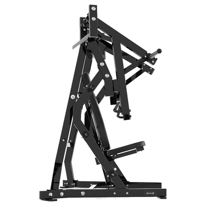 DHZ P-FORCE PM2032 Iso-Lateral Bench Press – Plate Loaded Iso-Laterale Brustpresse – schwarze Polster, Produktansicht 07