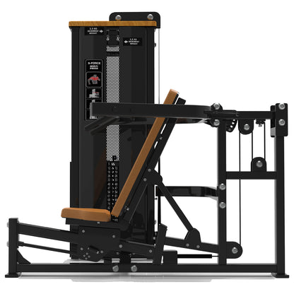 DHZ S-FORCE SM5084 Dual Chest & Shoulder Press – chest press a shoulder press v jednom pro fitness centra