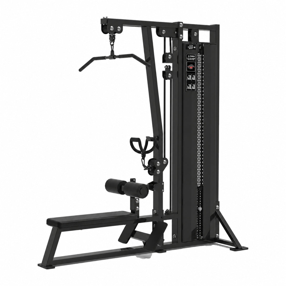 DHZ S-FORCE SM5085 Dual Lat & Long Pull – stahování a spodní kladka v jednom pro fitness centra
