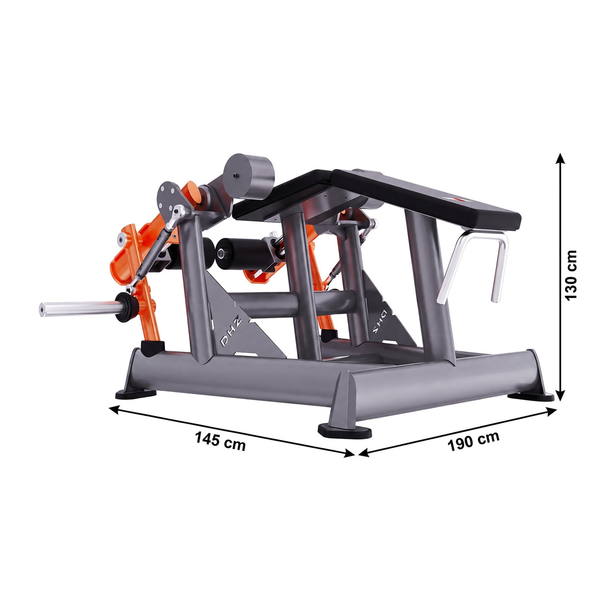 DHZ TITAN Extreme T907 Alternate Leg Curl – Beinbeuger für isoliertes Hamstring-Training – alternate leg curl hamstrings abmessungen