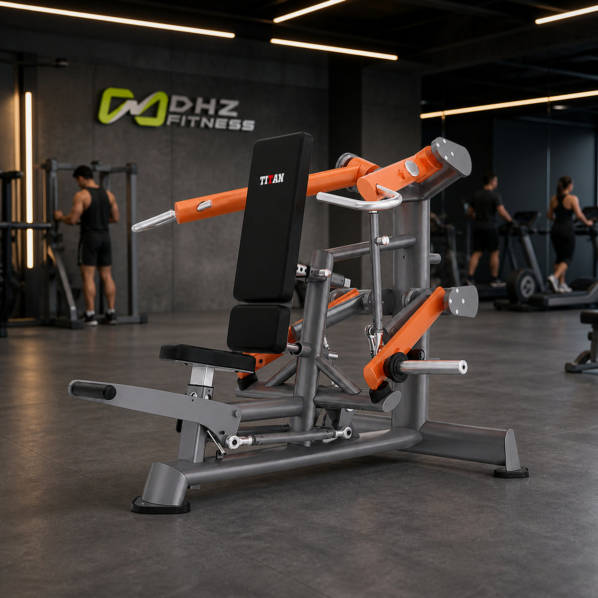 DHZ TITAN Extreme T909 Super Deltoid Press – Professionelle Schulterpresse für effektives Schultertraining – super deltoid press schulterpresse performance ambiente urban