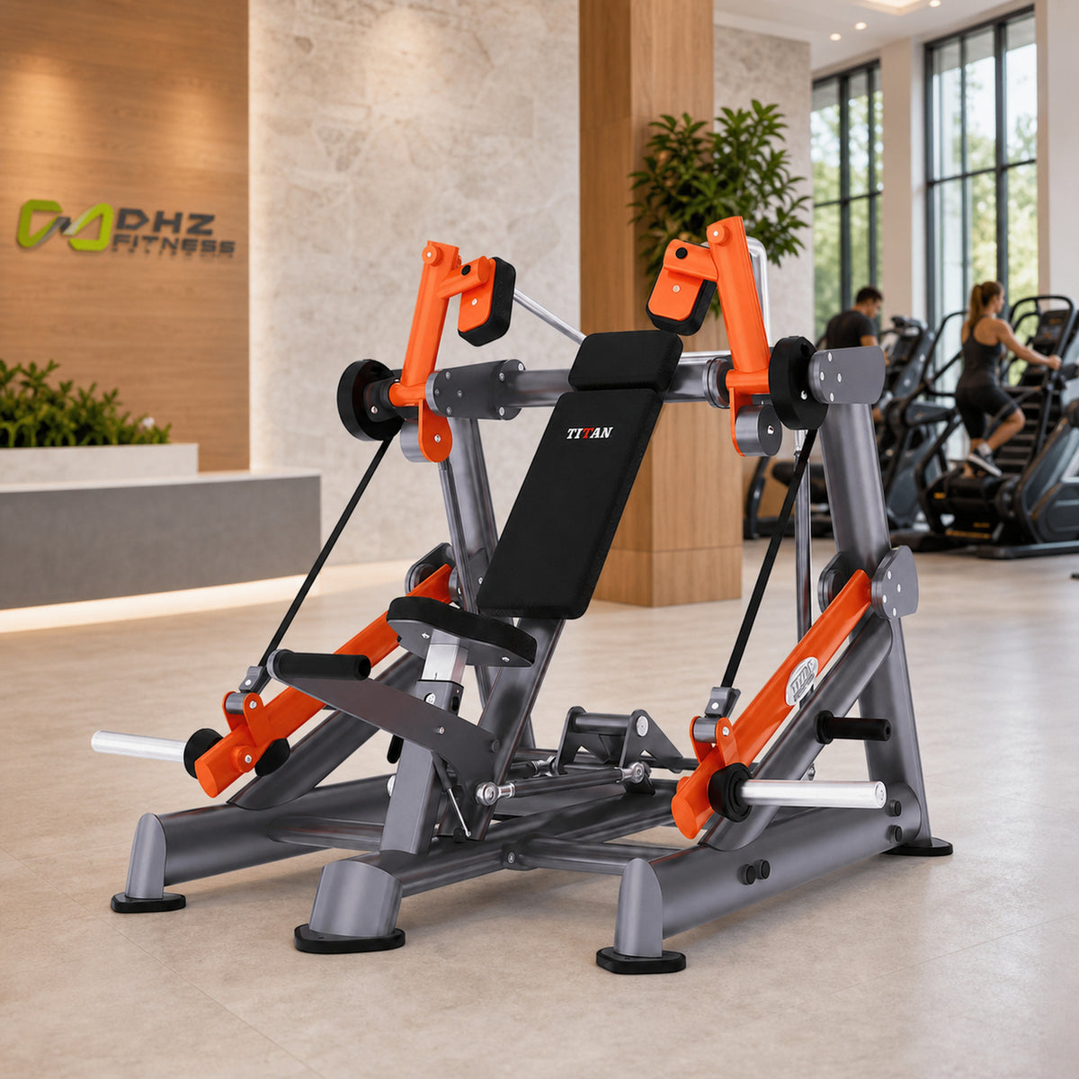 DHZ TITAN Extreme T920 Pull Over – Pullover-Maschine für Latissimus- und Oberkörpertraining – pull over latissimusmaschine premium ambiente hell