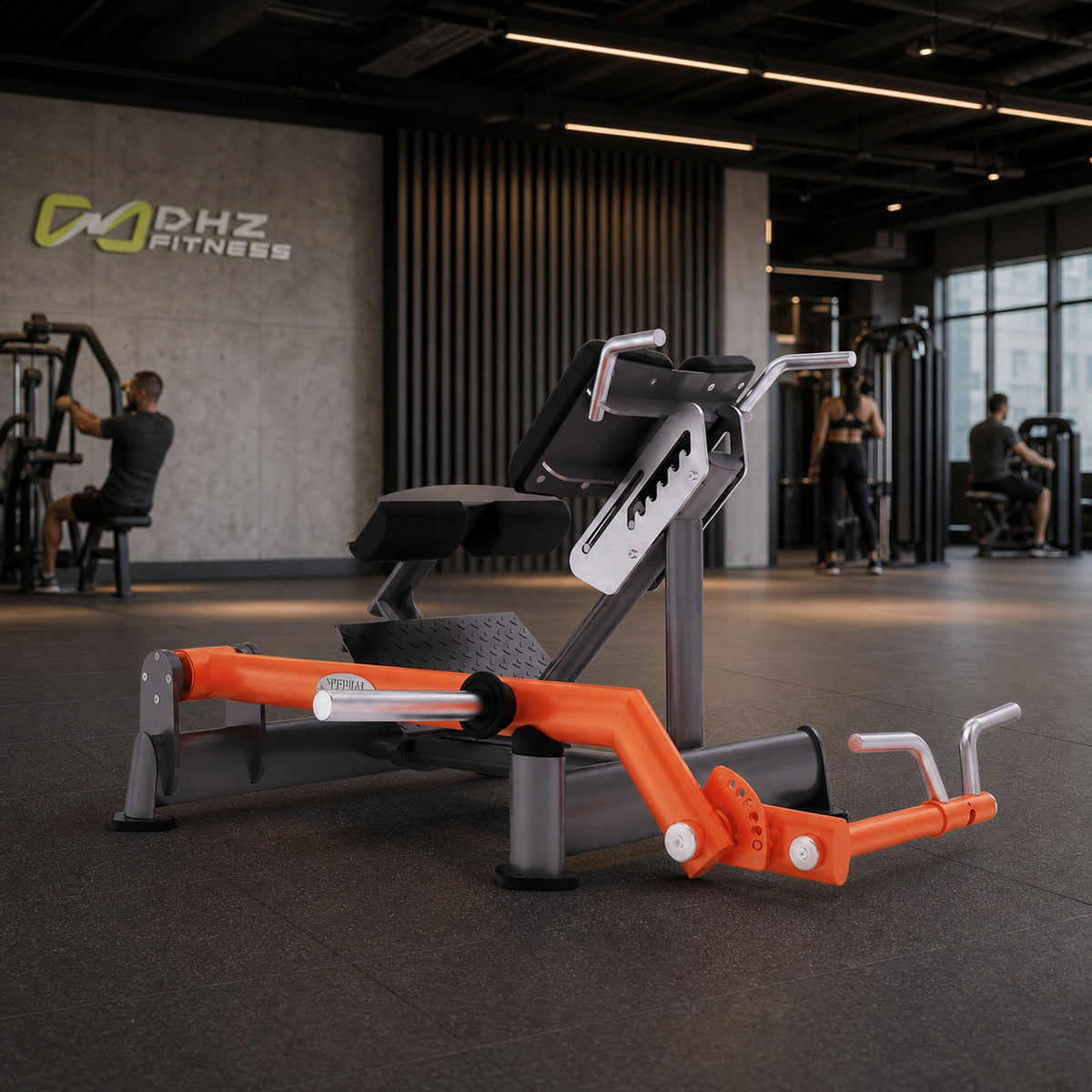 DHZ TITAN Extreme T936 Dual 45° Hip Extension – Glute- & Hamstring-Maschine – dual 45 degree hip extension performance ambiente urban