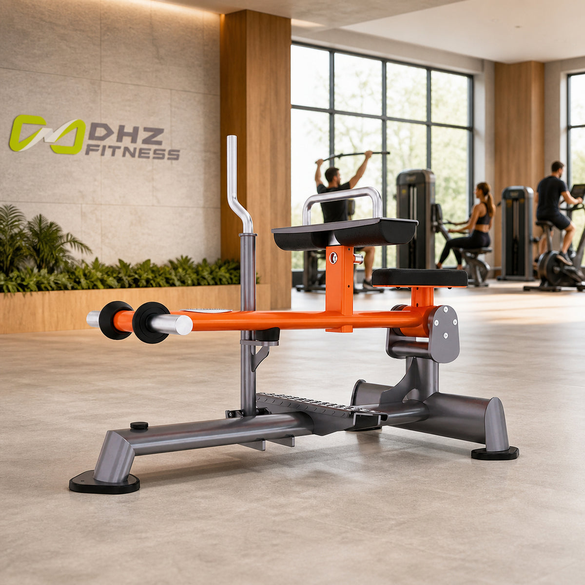 DHZ TITAN Extreme T937 Seated Calf – Professionelle Wadenmaschine – seated calf wadenmaschine premium ambiente hell