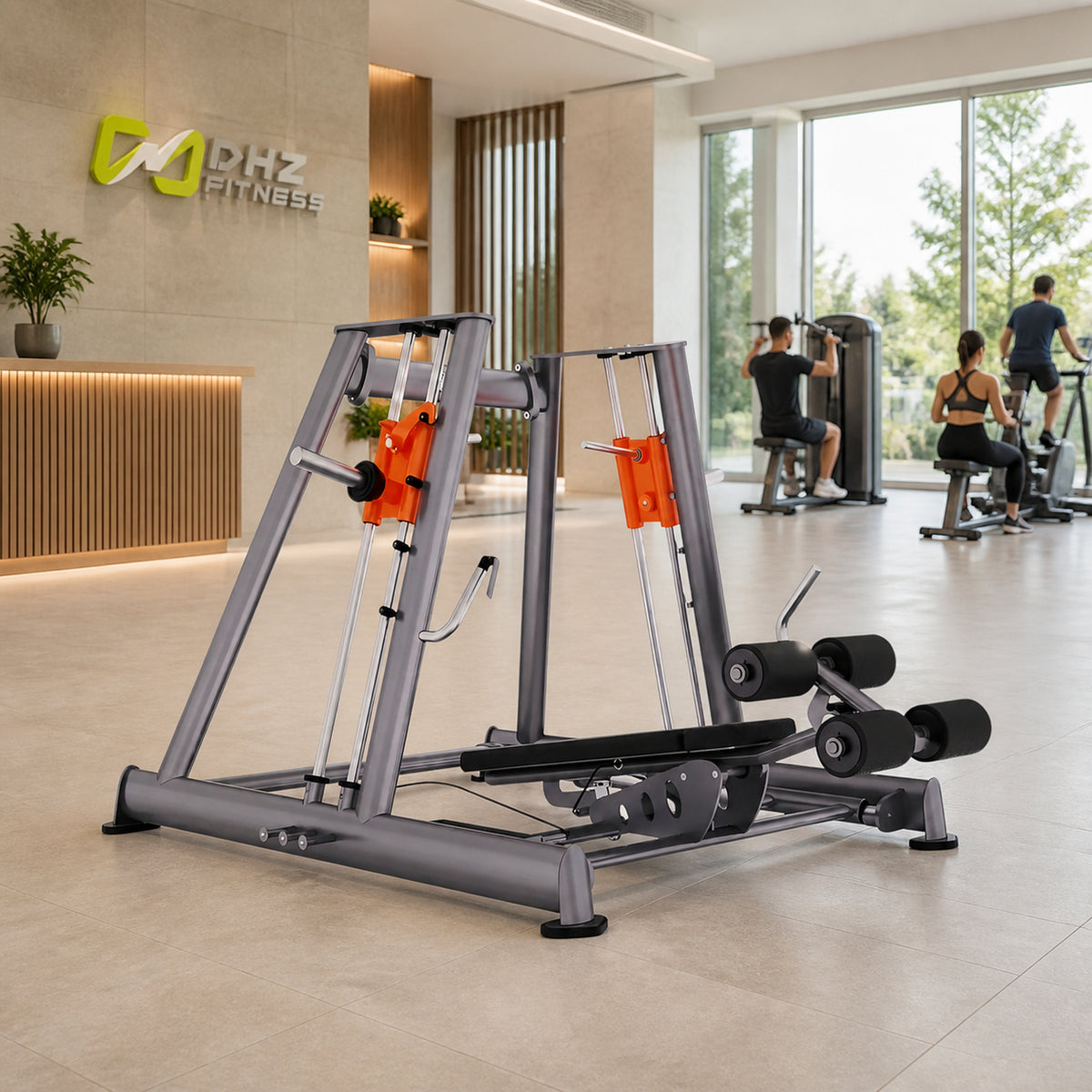 DHZ TITAN Extreme T946 Power Dual Smith Chest Press – Plate-Loaded – power dual smith chest press premium ambiente hell