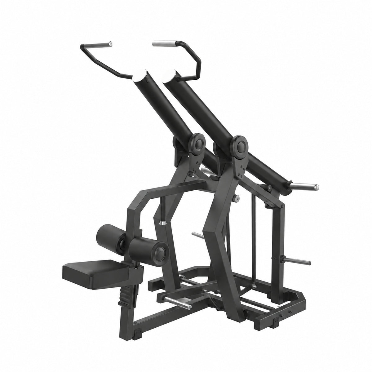 DHZ Y900 Y920L Latzugmaschine (Pull Down) mit Einstiegshilfe in Schwarz-Schwarz – Hauptansicht