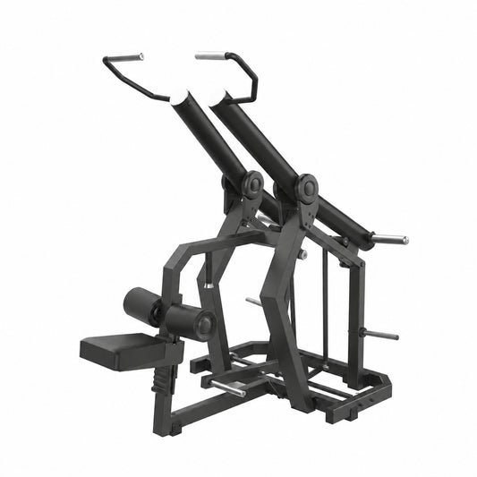 DHZ Y900 Y920L Latzugmaschine (Pull Down) mit Einstiegshilfe in Schwarz-Schwarz – Hauptansicht