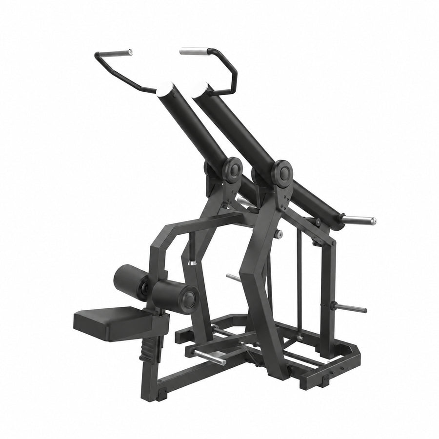 DHZ Y900 Y920L Latzugmaschine (Pull Down) mit Einstiegshilfe in Schwarz-Schwarz – Hauptansicht