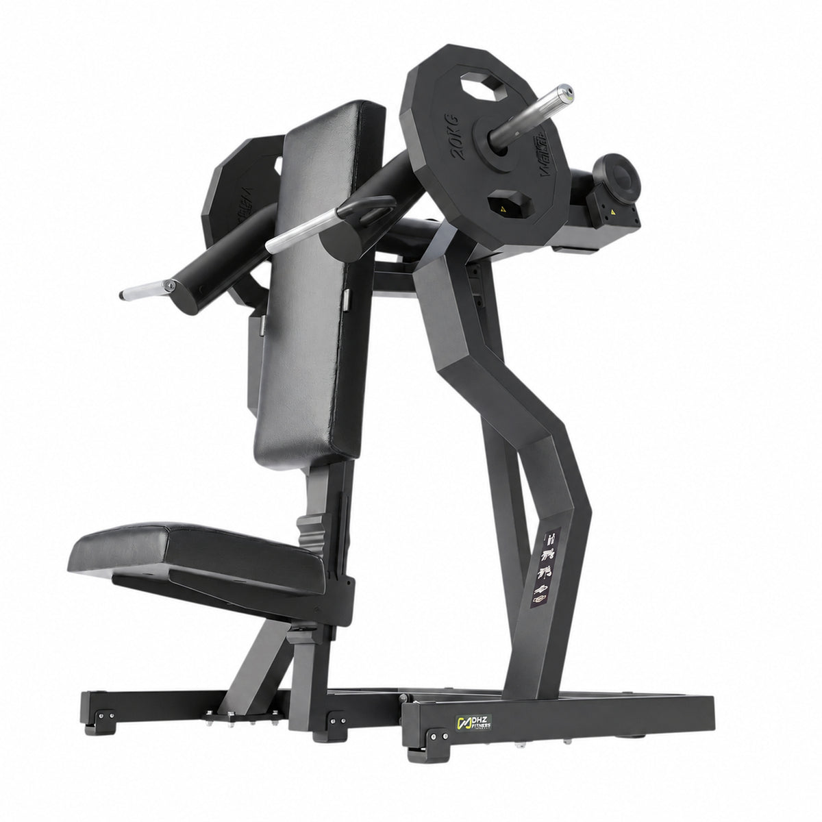 DHZ Y900 Y935 Schulterpresse (Shoulder Press) in Schwarz-Schwarz – Hauptansicht