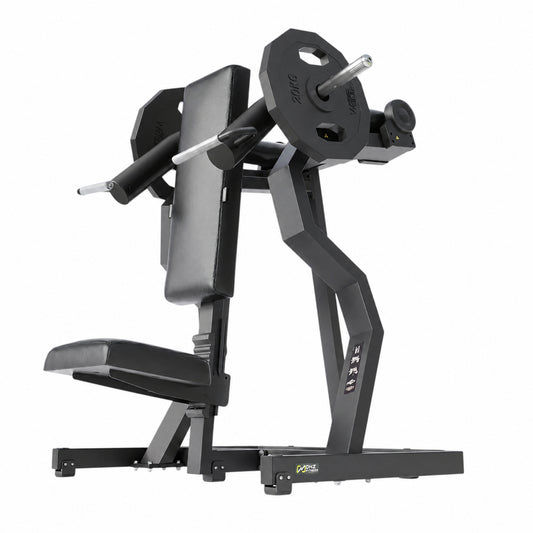 DHZ Y900 Y935 Schulterpresse (Shoulder Press) in Schwarz-Schwarz – Hauptansicht