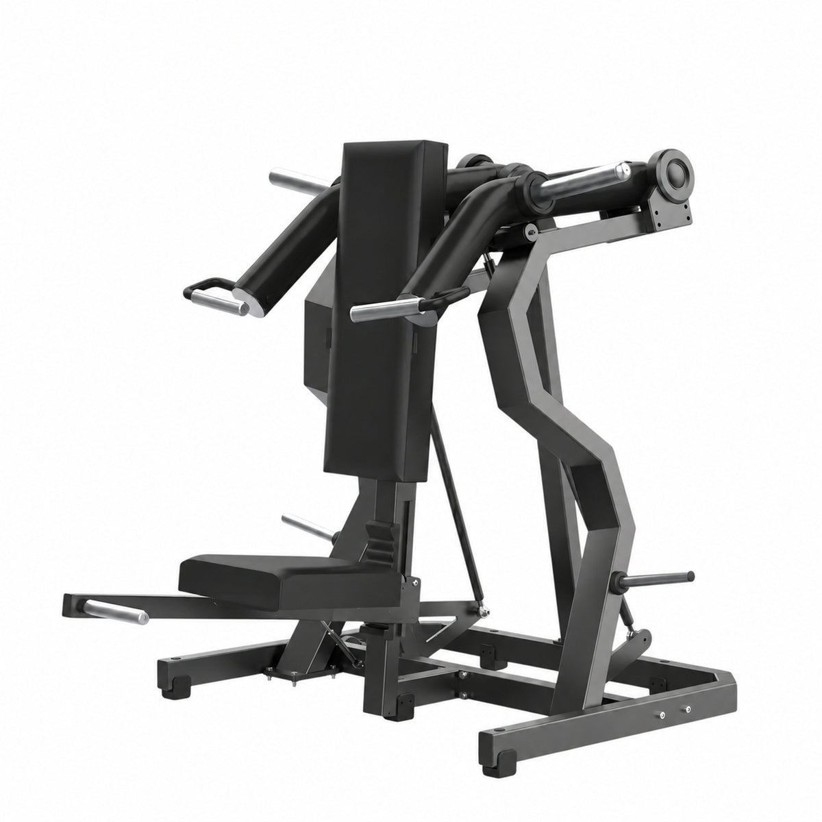 DHZ Y900 Y935L Schulterpresse (Shoulder Press) mit Einstiegshilfe in Schwarz-Schwarz – Hauptansicht
