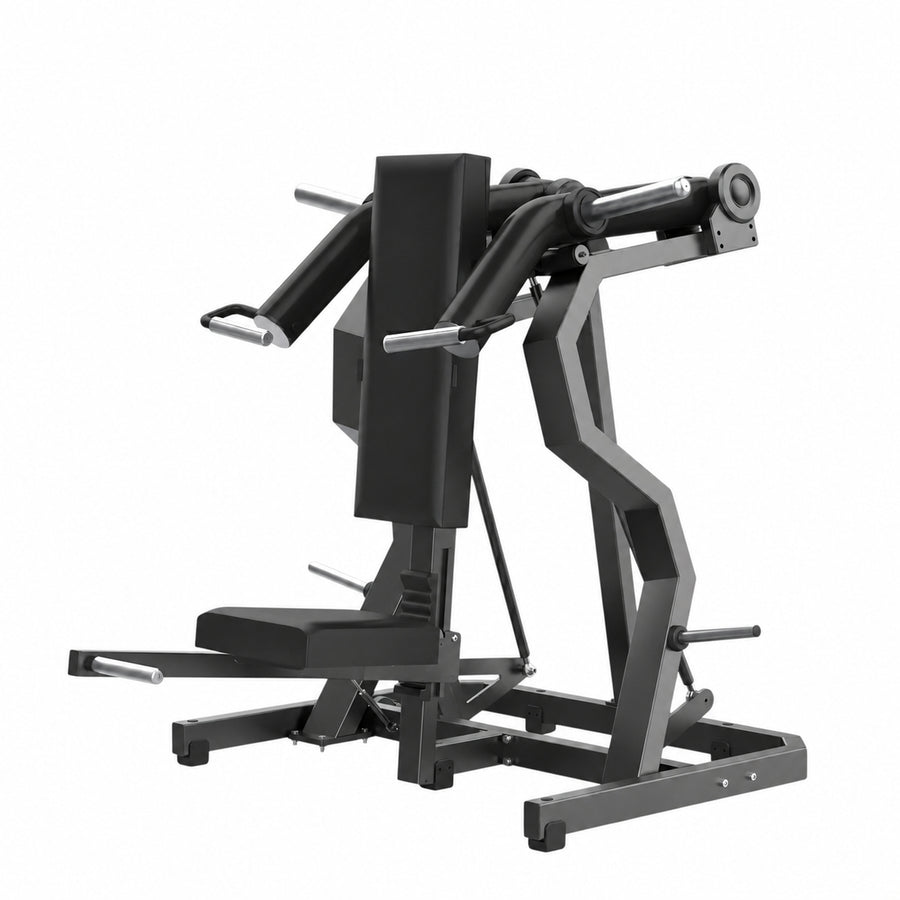 DHZ Y900 Y935L Schulterpresse (Shoulder Press) mit Einstiegshilfe in Schwarz-Schwarz – Hauptansicht