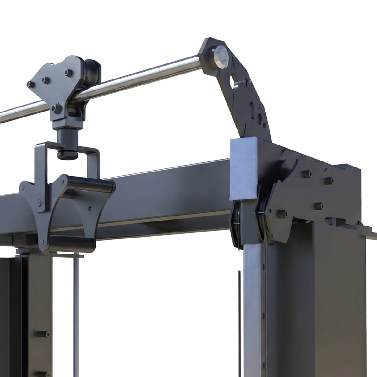 DHZ E6250 Multi Power Station – obere Rollenführung im Detail