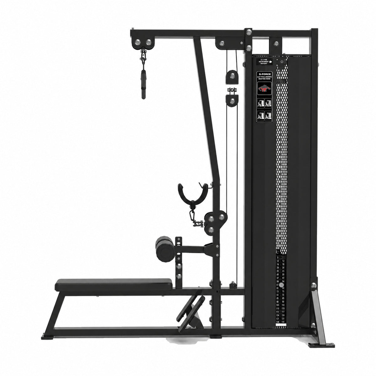 DHZ S-FORCE SM5085 Dual Lat & Long Pull – stahování a spodní kladka v jednom pro fitness centra
