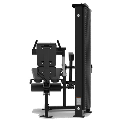 DHZ S-FORCE SM5086 Dual Leg Extension & Prone Leg Curl – předkopávání a zakopávání vleže pro fitness centra