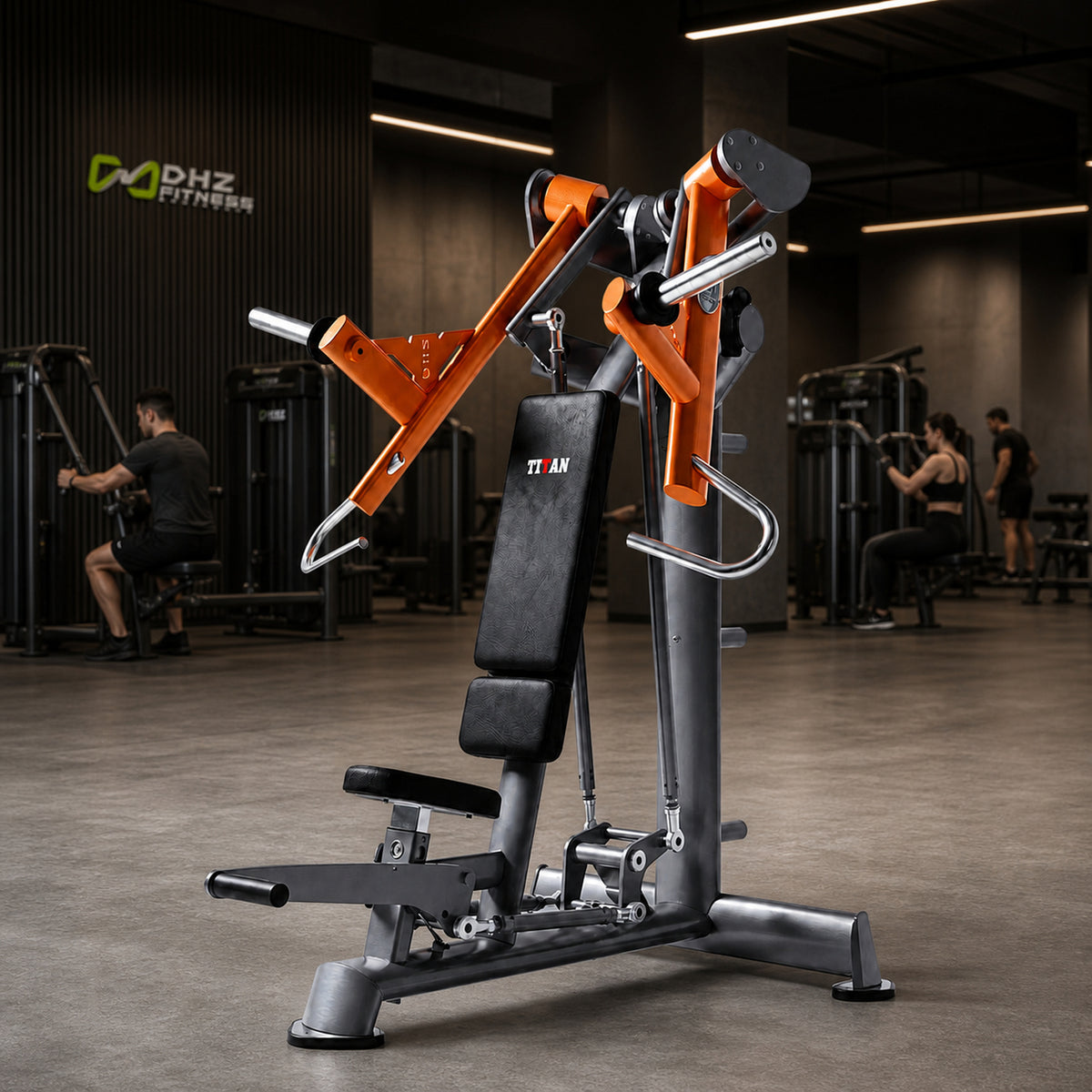 DHZ TITAN Extreme T903 Super Incline Wide Chest Press – Schrägbank – super incline wide chest press obere brust performance ambiente urban