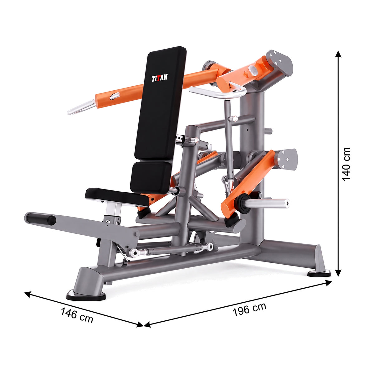 DHZ TITAN Extreme T909 Super Deltoid Press – Professionelle Schulterpresse für effektives Schultertraining – super deltoid press schulterpresse abmessungen