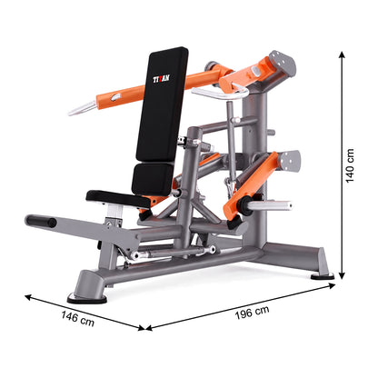 DHZ TITAN Extreme T909 Super Deltoid Press – Professionelle Schulterpresse für effektives Schultertraining – super deltoid press schulterpresse abmessungen