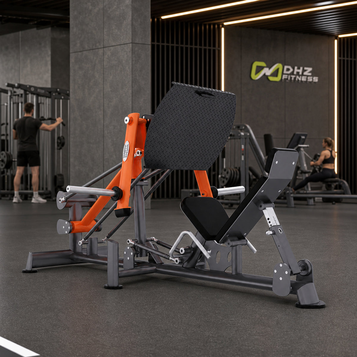 DHZ TITAN Extreme T915 Leg Press Bridge – Beinpresse für Quadrizeps- und Beintraining – leg press bridge beinpresse performance ambiente urban