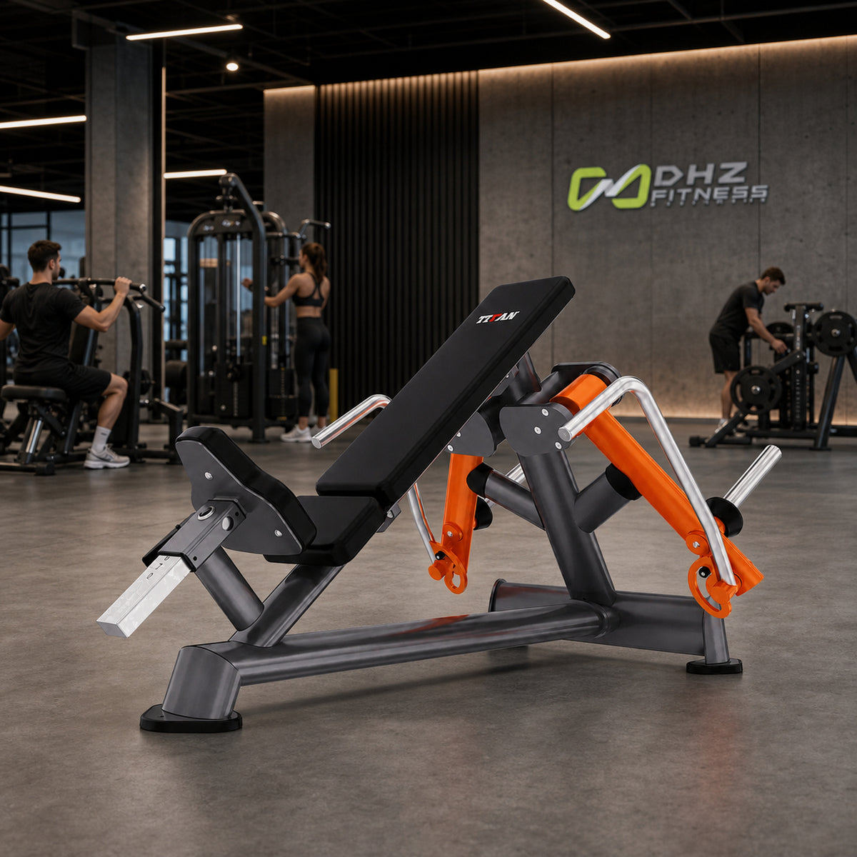 DHZ TITAN Extreme T921 Incline Fly – Schrägbank Butterfly für obere Brust – incline fly obere brust performance ambiente urban