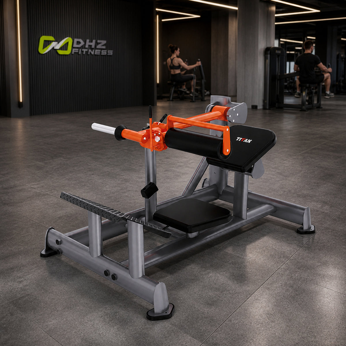 DHZ TITAN Extreme T925 Roller Hip Thrust – Hip Thrust Maschine für Gesäßtraining – roller hip thrust gesaesstraining performance ambiente urban