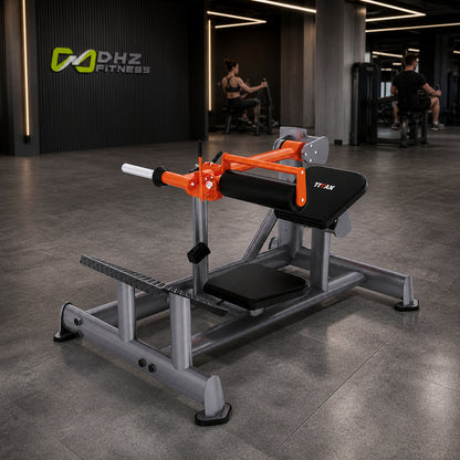 DHZ TITAN Extreme T925 Roller Hip Thrust – Hip Thrust Maschine für Gesäßtraining – roller hip thrust gesaesstraining performance ambiente urban