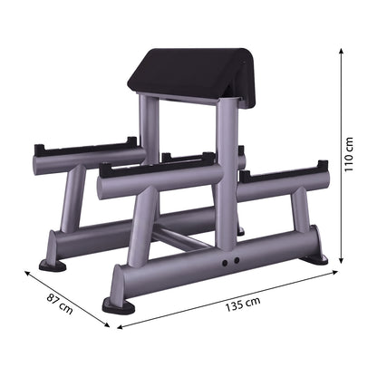 DHZ TITAN Extreme T934 Dual Preacher Curl Bench – Professionelle Scottbank – dual preacher curl bench scottbank abmessungen