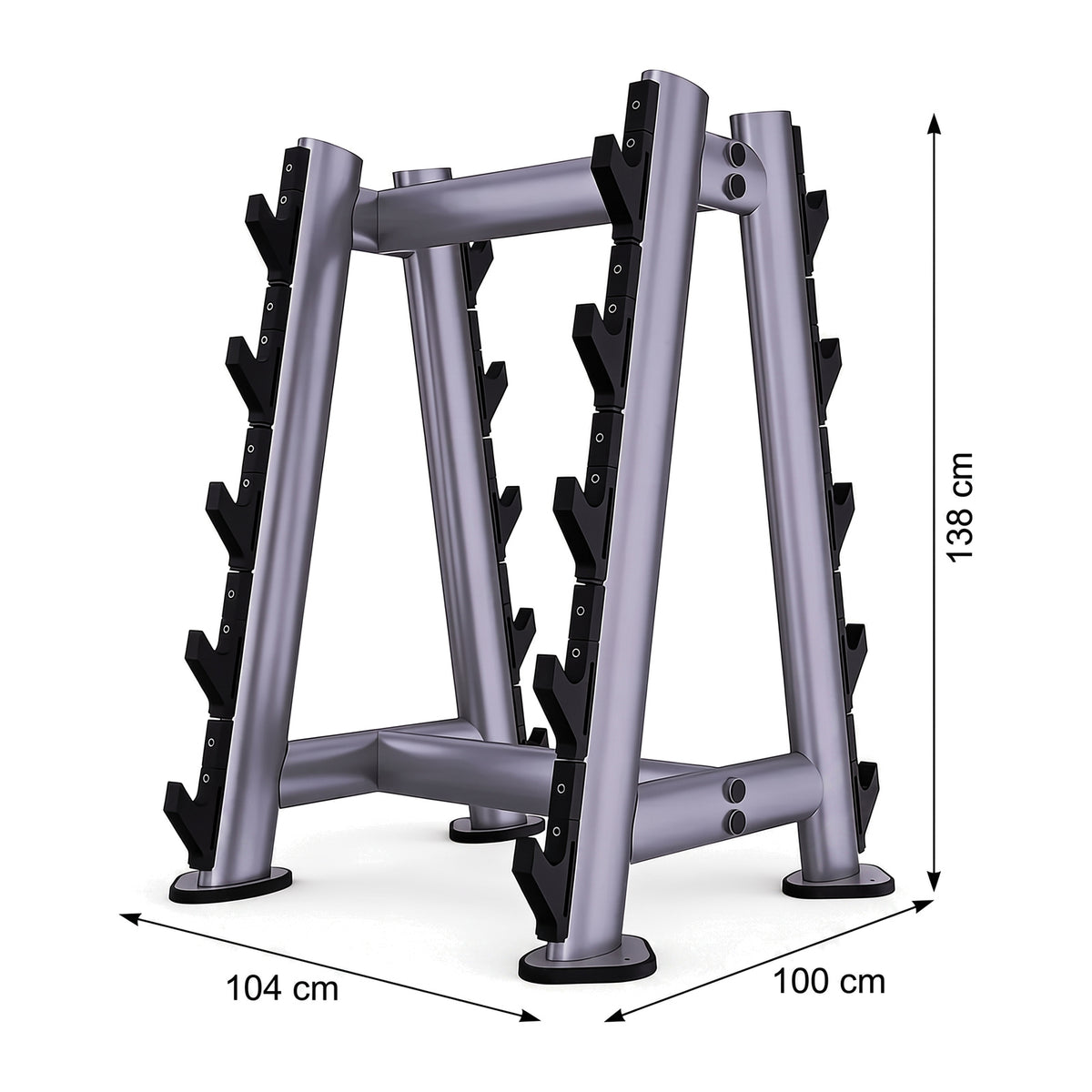 DHZ TITAN Extreme T942 Barbell Rack – Professioneller Langhantelständer – barbell rack langhantelstaender abmessungen