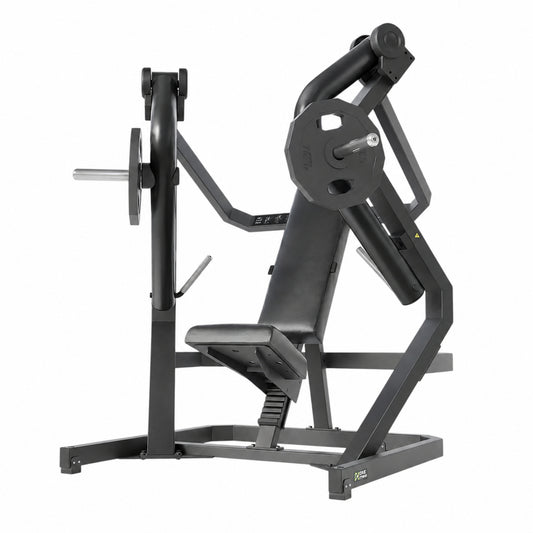 DHZ Y900 Y910 Decline-Brustpresse (Low Chest Press) in Schwarz-Schwarz – Hauptansicht
