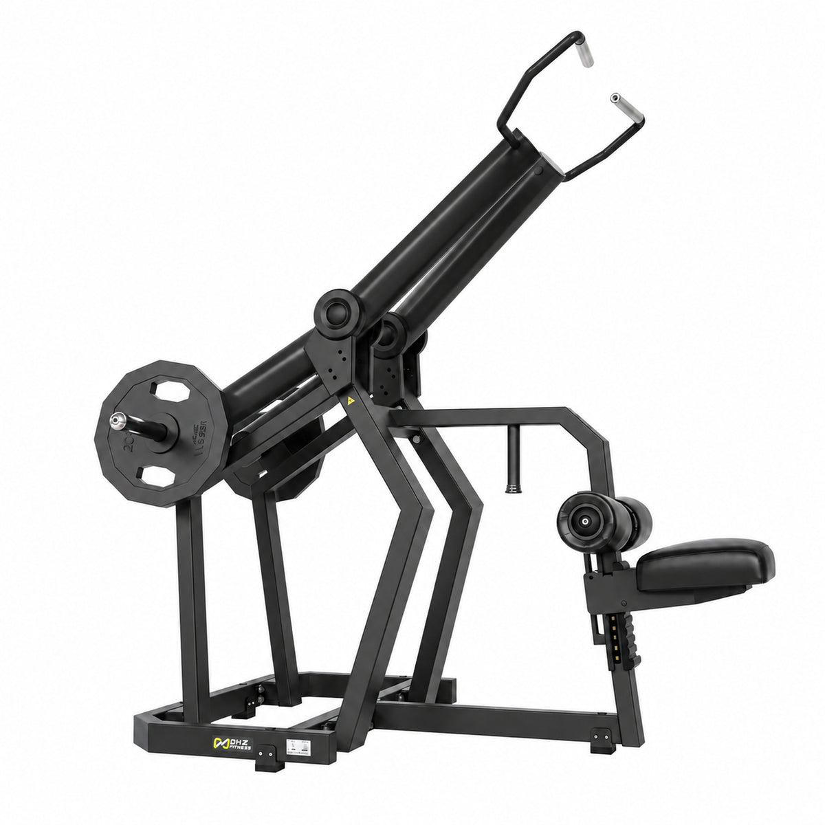 DHZ Y900 Y920 Latzugmaschine (Pull Down) in Schwarz-Schwarz – Hauptansicht