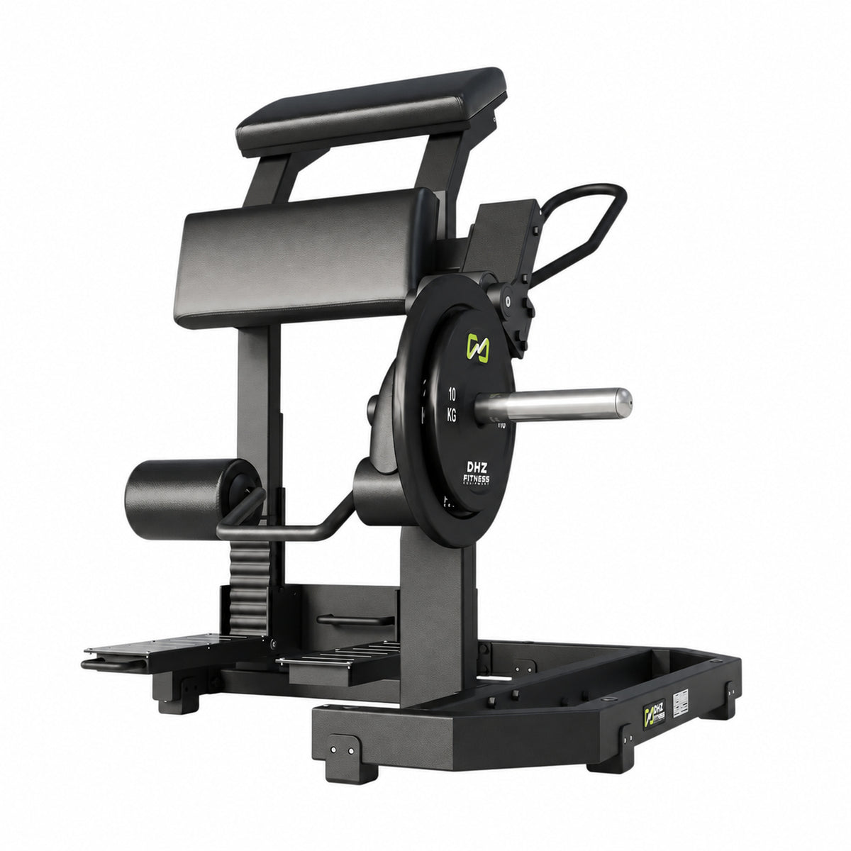 DHZ Y900 Y955 Beinbeuger (Leg Curl) in Schwarz-Schwarz – Hauptansicht
