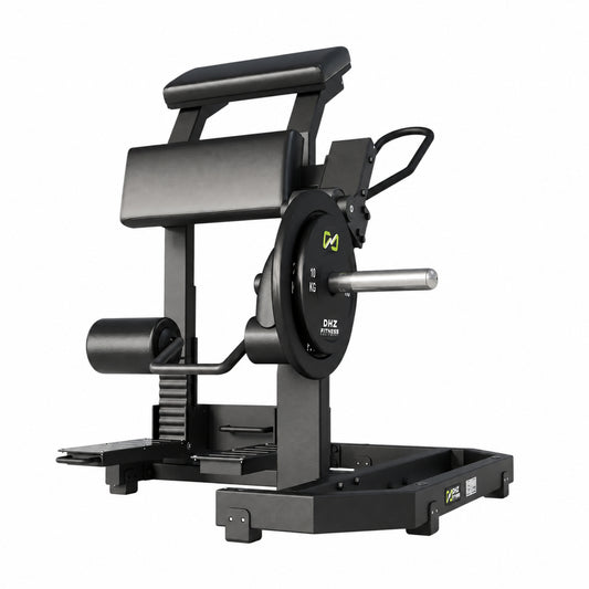 DHZ Y900 Y955 Beinbeuger (Leg Curl) in Schwarz-Schwarz – Hauptansicht