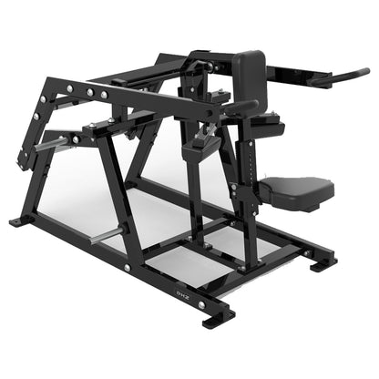 DHZ P-FORCE PM2018 Seated Dip – Plate Loaded Sitzende Dip-Maschine – schwarze Polster, Produktansicht 09