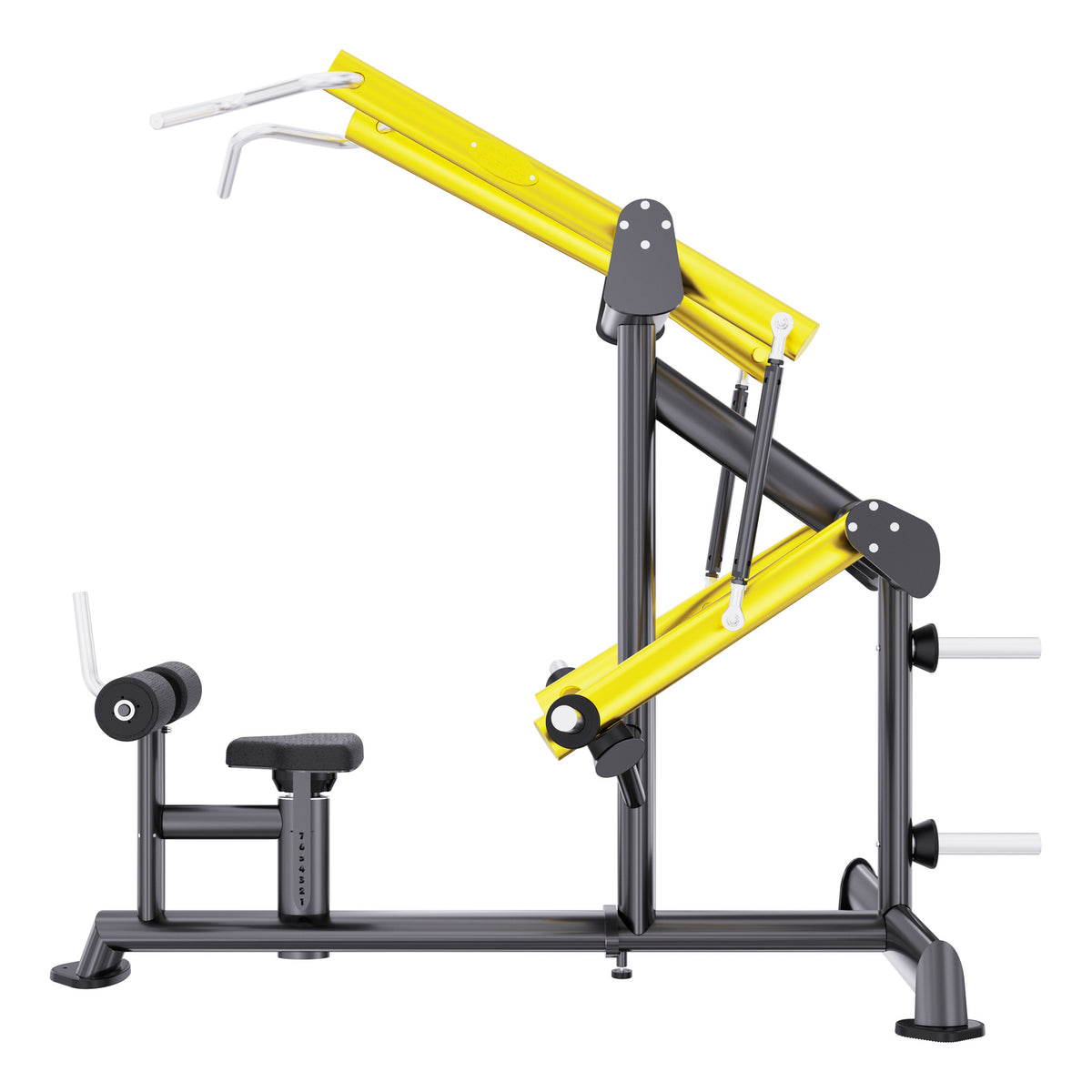 DHZ Titan Extreme T901 High Row – Seitenansicht links in Titan Schwarz-Gold