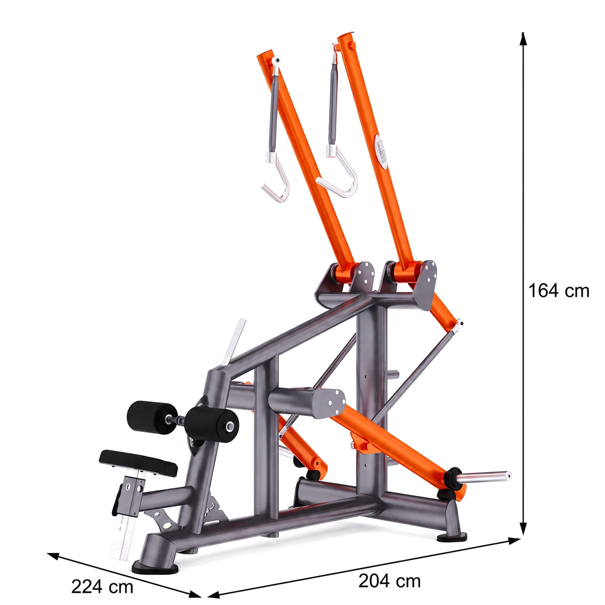 DHZ TITAN Extreme T922 High Row – High Row Rückentrainer – high row rueckentrainer abmessungen